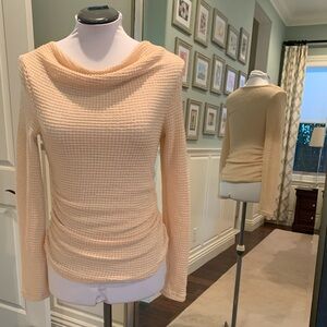 Source Unknown Cream Cowl Neck Sweater